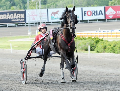 Johan Untersteiner med Guzz Mearas (arkivbild). Foto: Lars Jakobsson, TR Bild Foto av Lars Jakobsson, TR Bild